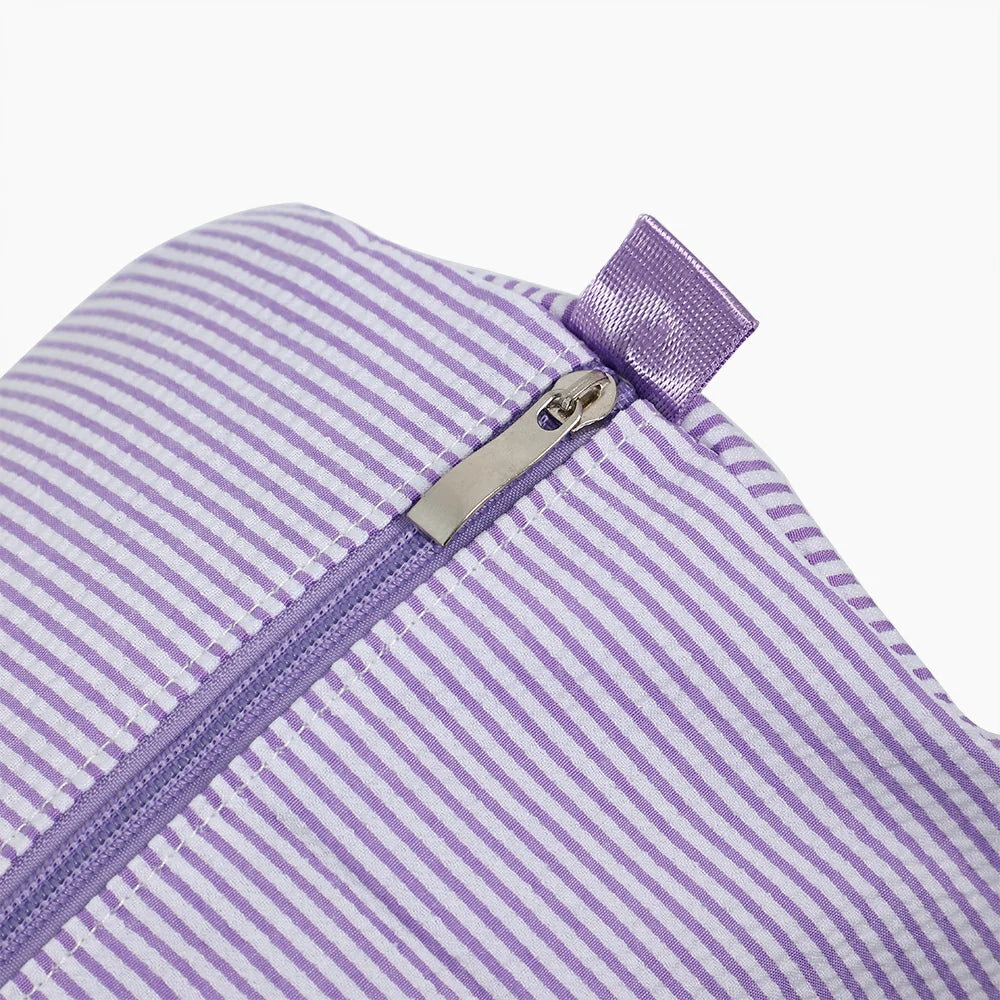 Stripes Seersucker Travel Bag MediumPurple