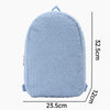 Monoblanks Toddler Plush Mini Backpack SkyBlue
