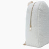 Monoblanks Toddler Plush Mini Backpack White