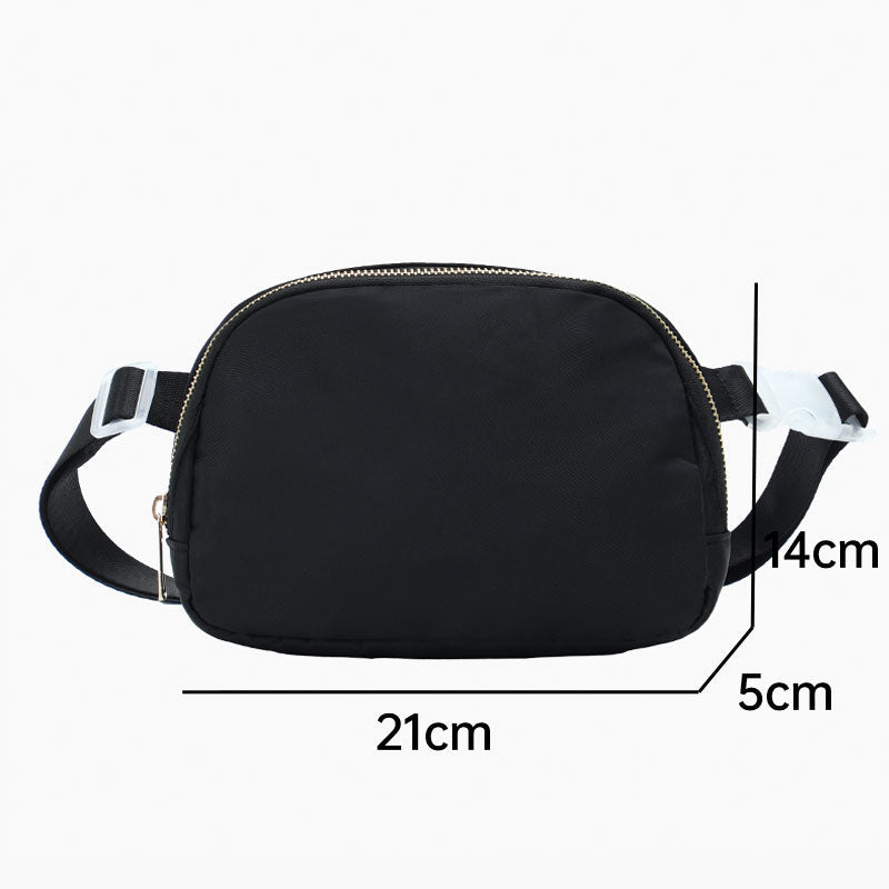 Monoblanks Adjust Strap Kids Fanny Pack Black