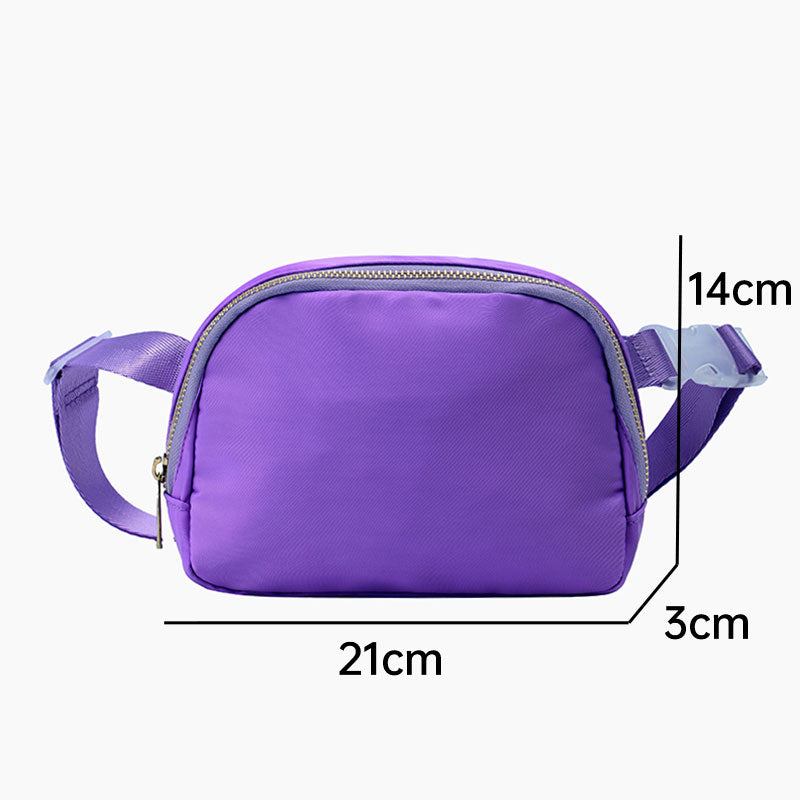 Monoblanks Adjust Strap Kids Fanny Pack Purple