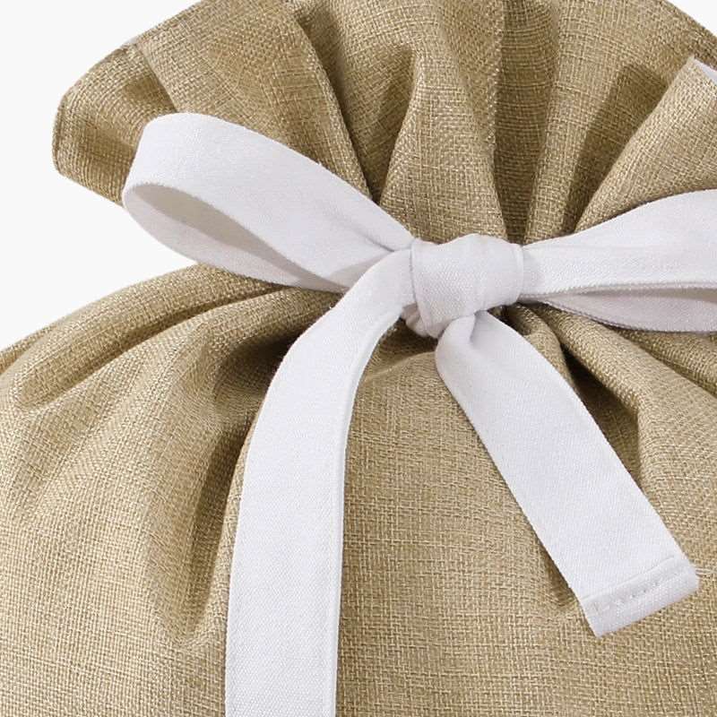 Monoblanks Customizable Blank Canvas Christmas Candy Bag Khaki