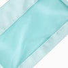 Monoblanks Clear Pouch 6 Pieces Purse Set Cyan