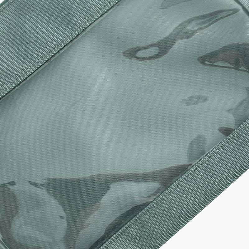 Monoblanks Clear Pouch 6 Pieces Purse Set Gray