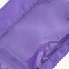 Monoblanks Clear Pouch 6 Pieces Purse Set Purple