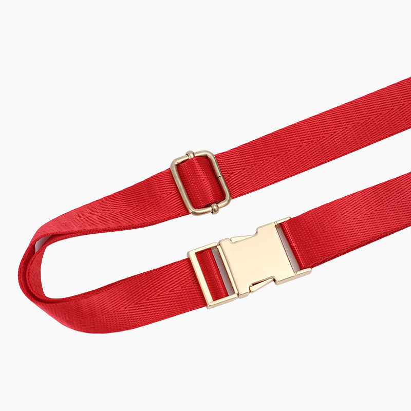 Monoblanks Crescent Chest Bag Fanny Pack For Kids Red