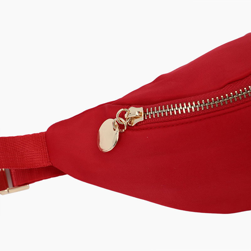Monoblanks Crescent Chest Bag Fanny Pack For Kids Red