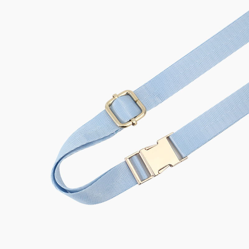 Monoblanks Crescent Chest Bag Fanny Pack For Kids SkyBlue