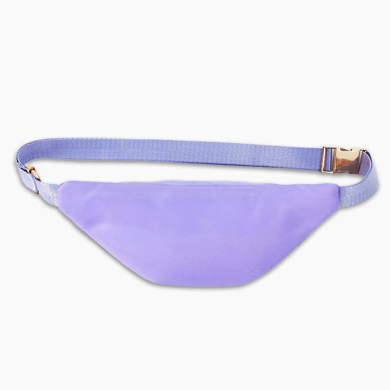 Monoblanks Crescent Chest Bag Fanny Pack For Kids Violet