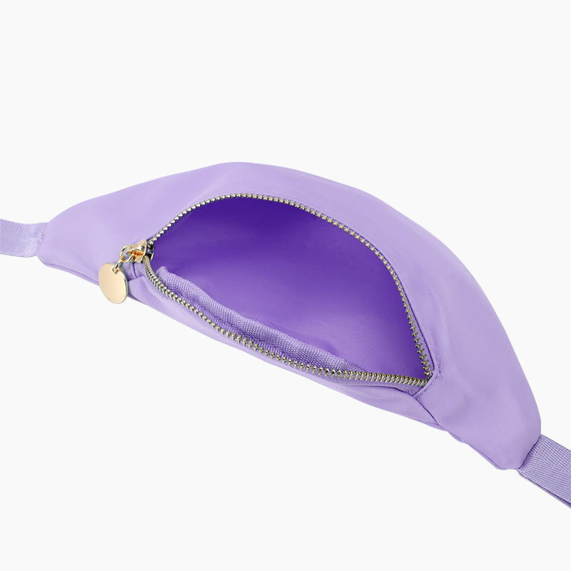 Monoblanks Crescent Chest Bag Fanny Pack For Kids Violet