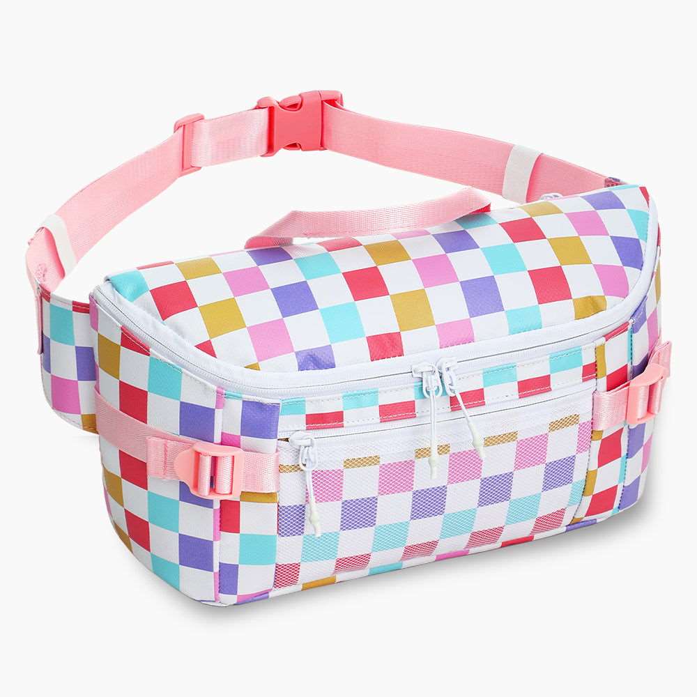 Monoblanks Extra Large Travel Fanny Pack Multicolor
