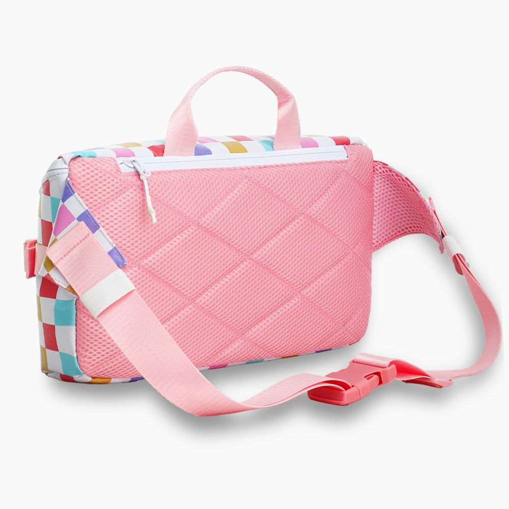 Monoblanks Extra Large Travel Fanny Pack Multicolor