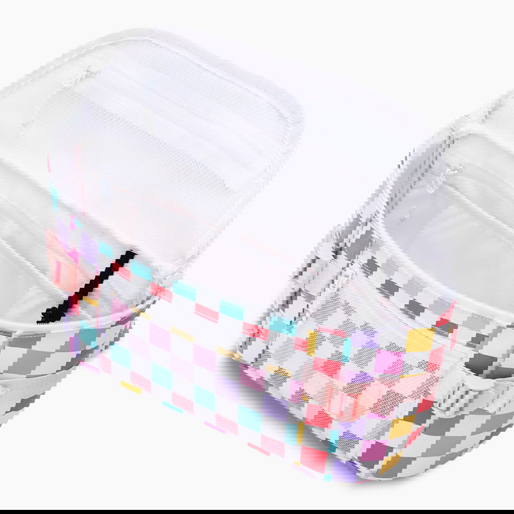 Monoblanks Extra Large Travel Fanny Pack Multicolor