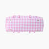 Monoblanks Gingham Lace Duffel Bag Pink
