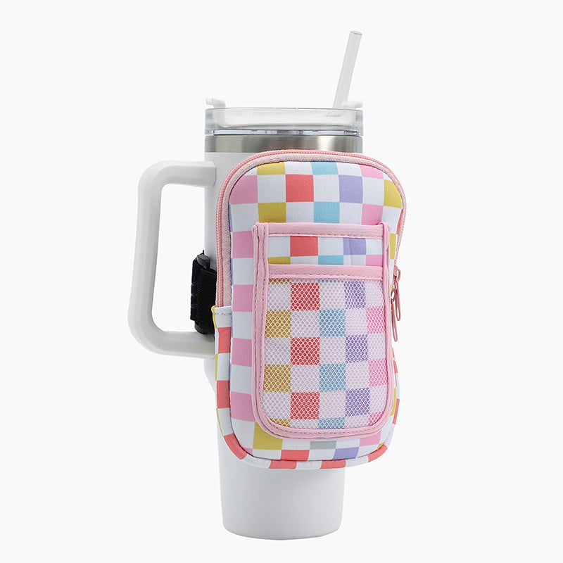 Monoblanks Handheld Water Bottle Pouch Multicolor