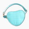 Monoblanks Design Your Own Customizable Heart Shaped Fanny Pack Cyan