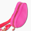 Monoblanks Design Your Own Customizable Heart Shaped Fanny Pack HotPink