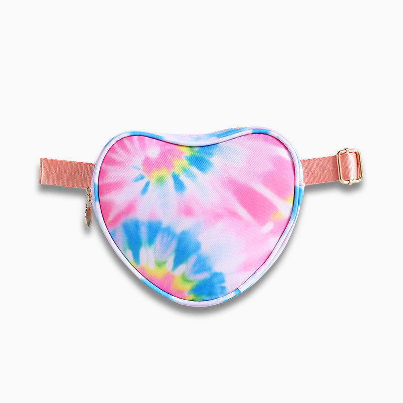 Monoblanks Design Your Own Customizable Heart Shaped Fanny Pack Multicolor