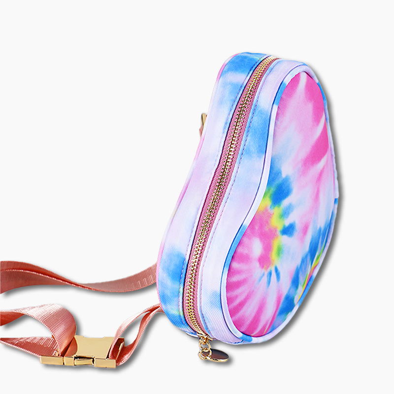 Monoblanks Design Your Own Customizable Heart Shaped Fanny Pack Multicolor