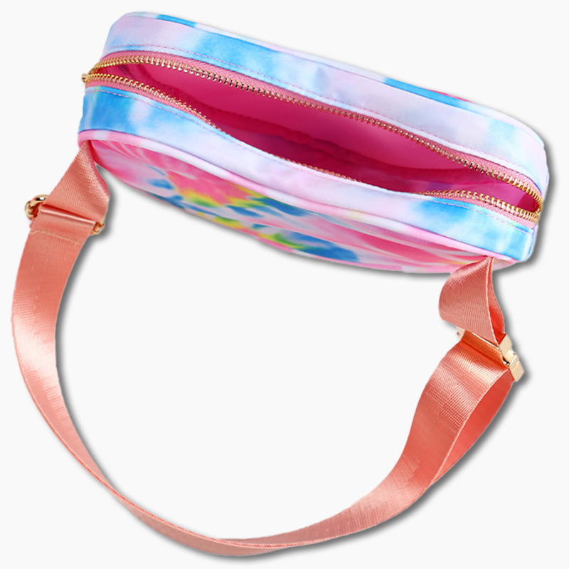 Monoblanks Design Your Own Customizable Heart Shaped Fanny Pack Multicolor