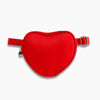 Monoblanks Design Your Own Customizable Heart Shaped Fanny Pack Red