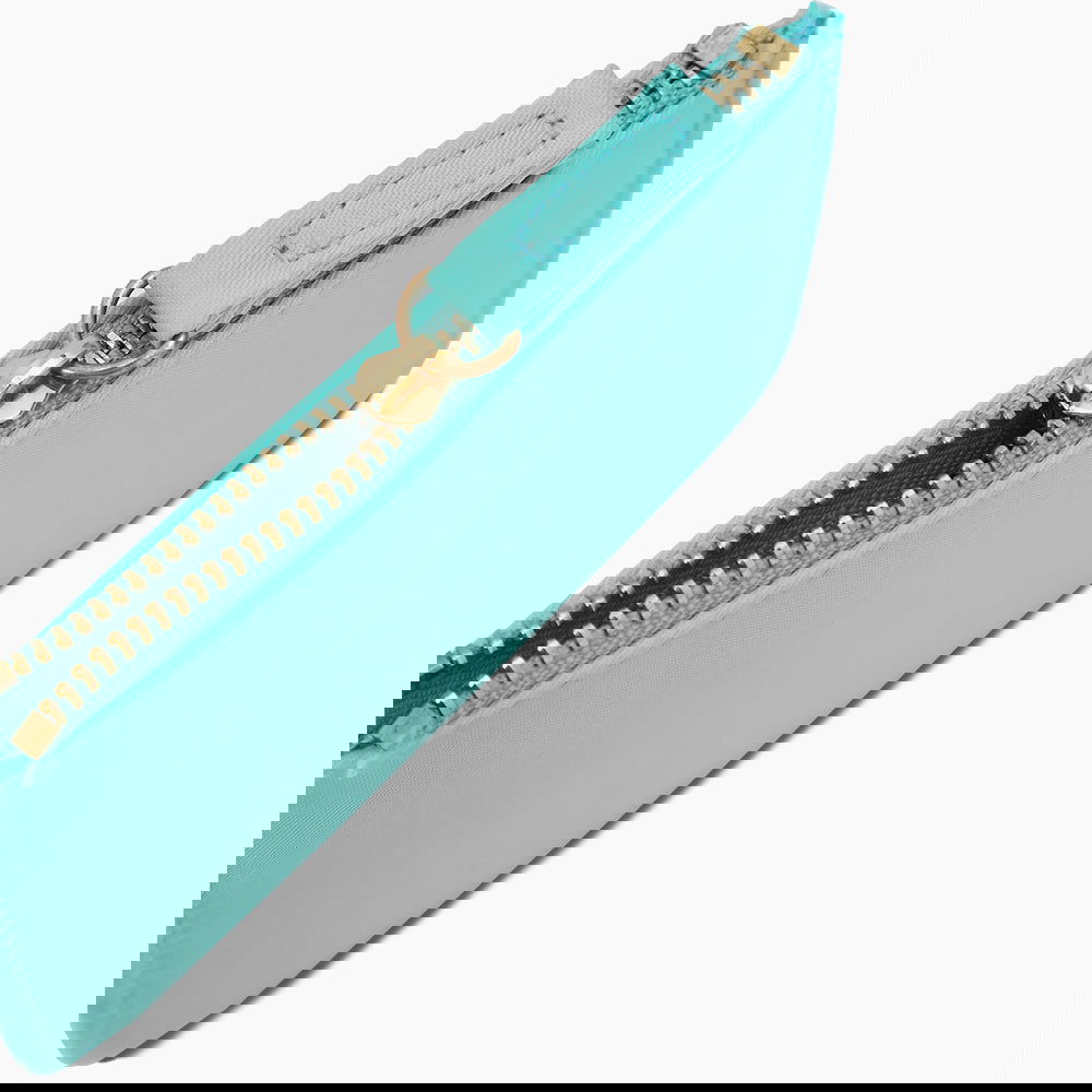 Monoblanks Key Hanging Pouch Wallet Card Holder Cyan