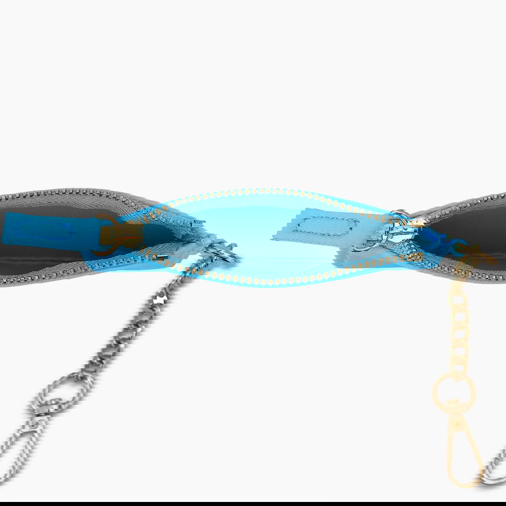 Monoblanks Key Hanging Pouch Wallet Card Holder DeepSkyBlue