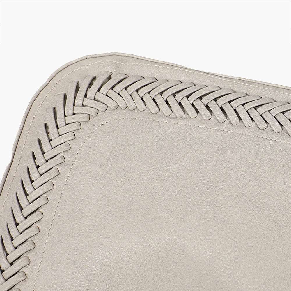 Monoblanks Leather Bucket Bag Tote Bag Gainsboro