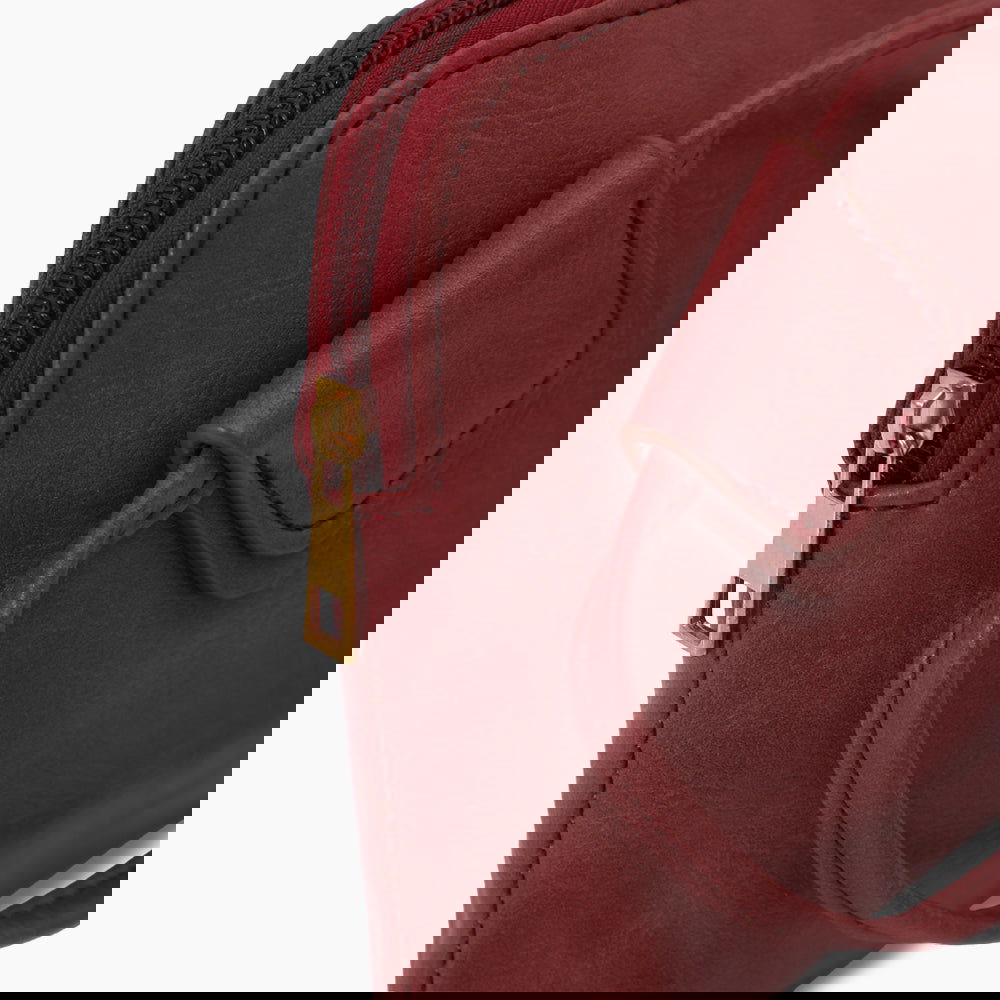 Monoblanks PU Leather Purse Wrist Bag Brown