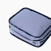 Monoblanks Seersucker Storage Bag 8 Pieces Set DarkBlue