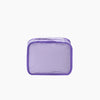Monoblanks Seersucker Storage Bag 5 Pieces Set Purple