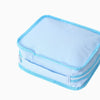 Monoblanks Seersucker Storage Bag 8 Pieces Set SkyBlue