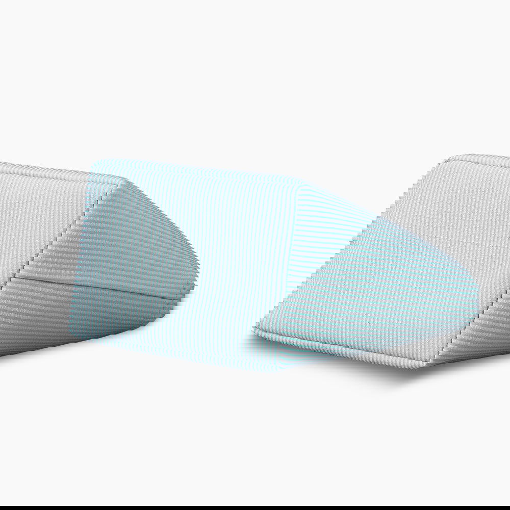 Monoblanks Seersucker Stripes Bucket Bag Cyan