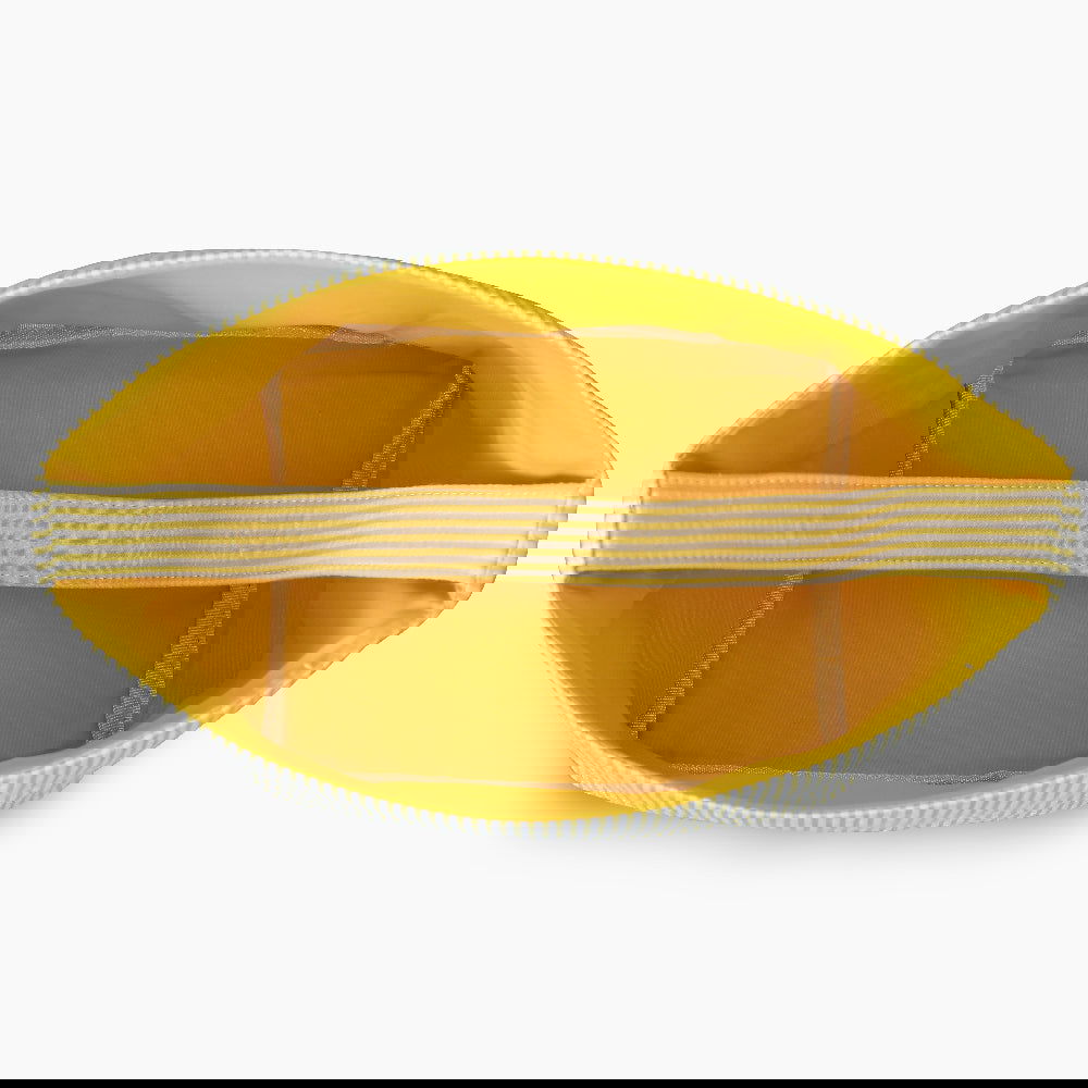 Monoblanks Seersucker Stripes Bucket Bag Yellow