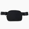 Monoblanks Taslon Fanny Pack Sports Belt Bag Black