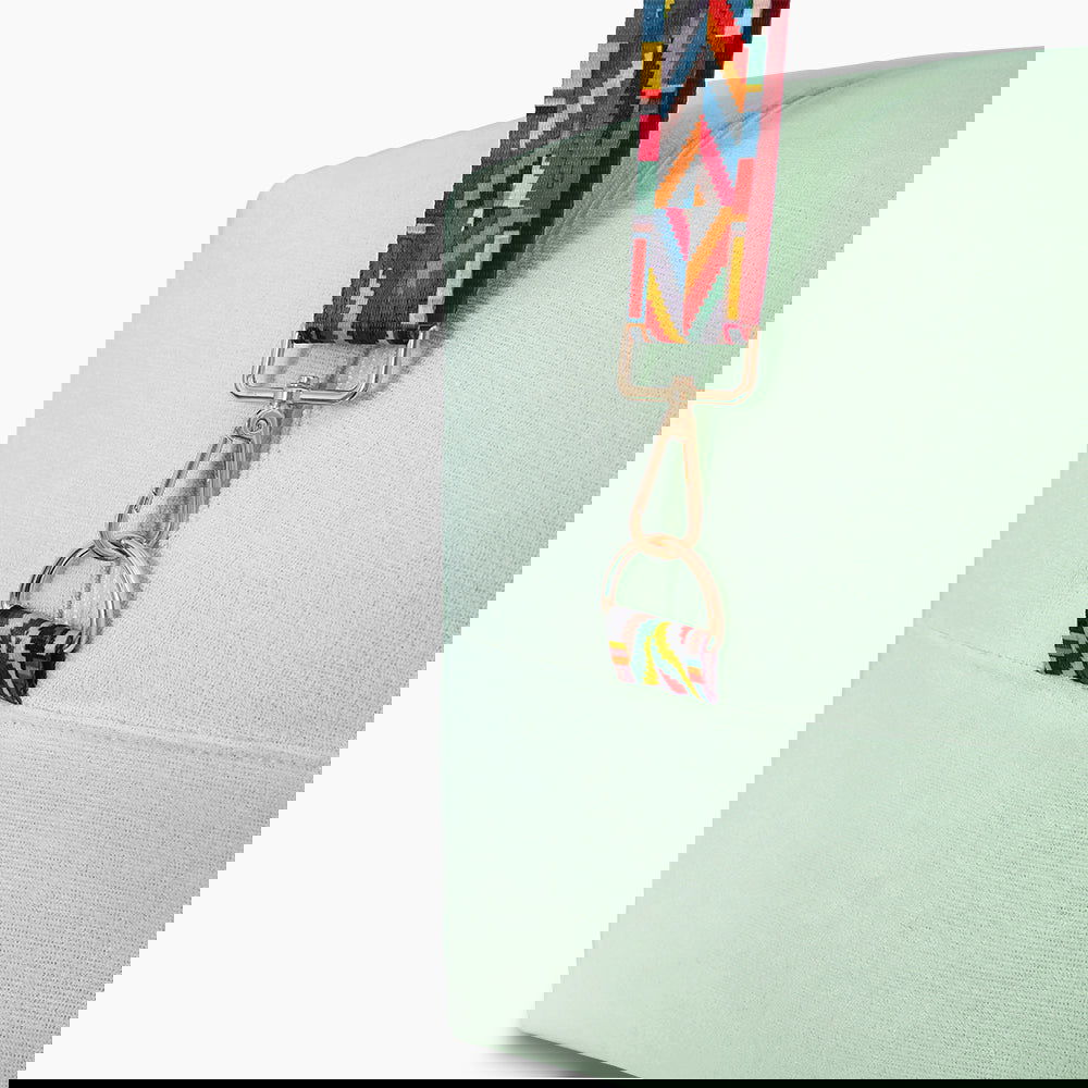 Monoblanks Design Your Own Customizable Terry Cloth Duffel Bag LightGreen