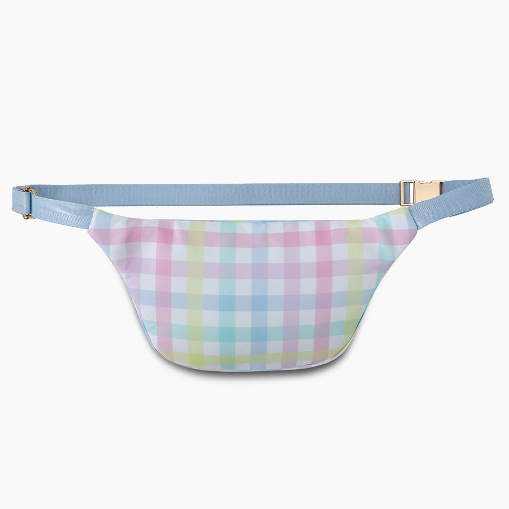 Monoblanks Women Ruffle Waist Fanny Pack Multicolor