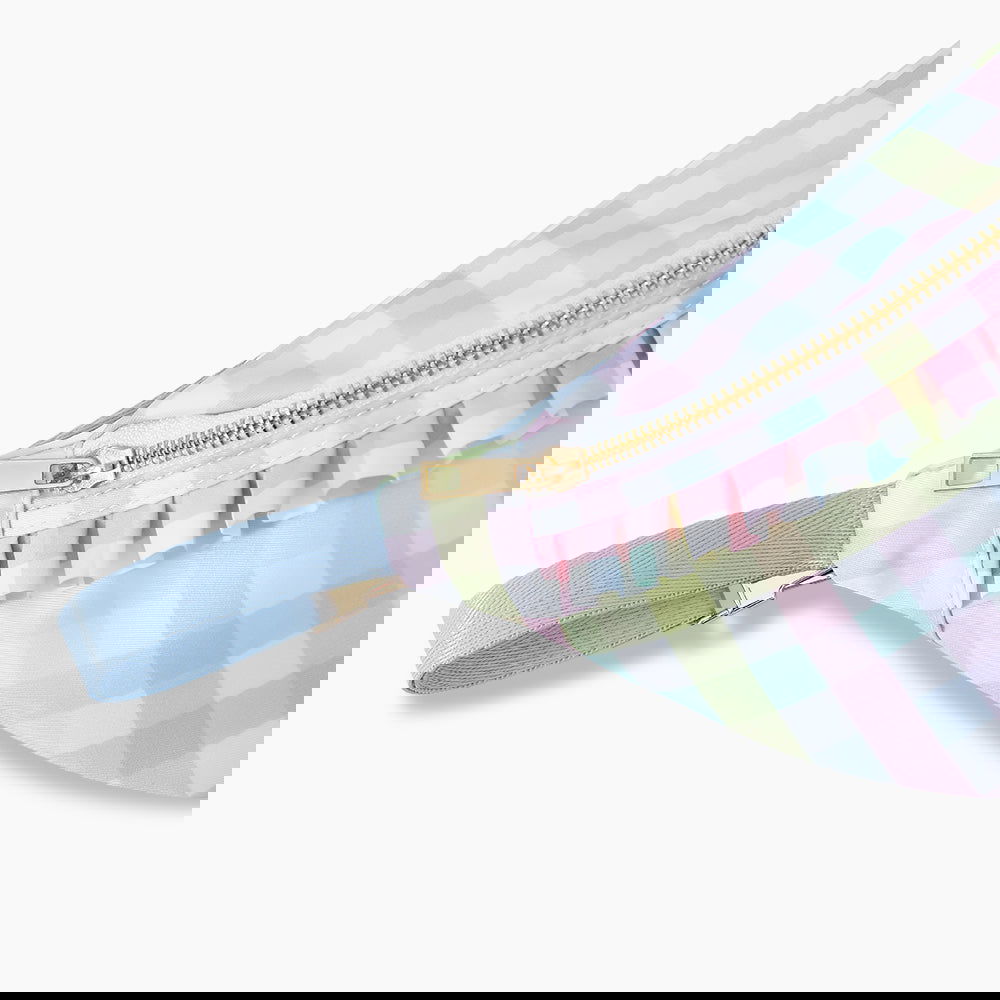 Monoblanks Women Ruffle Waist Fanny Pack Multicolor