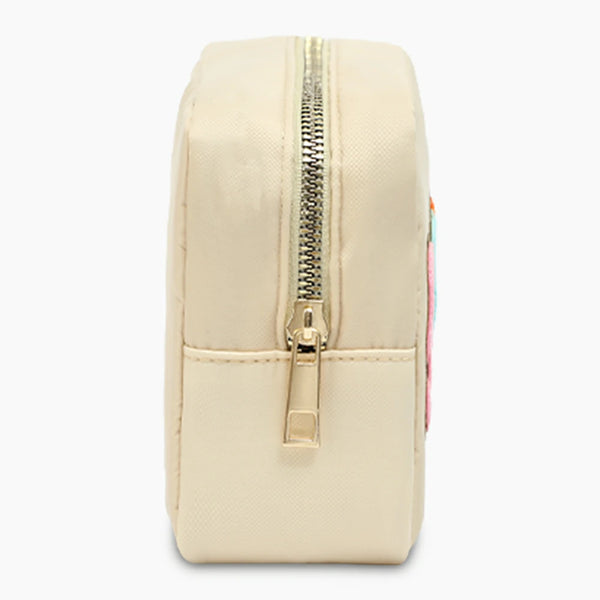 Portable Traveling Makeup Bag Khaki