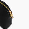 Monoblanks Leather Pouch MINI Crossbody Bag Black