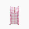 Heart Shaped Plaid Backpack Pink