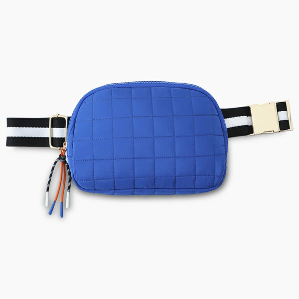 Waffle Fanny Pack Blue