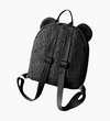 Cute Cartoon Plush Bear Mini Backpack Black