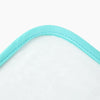 Tie Dye Clear Makeup Bag Cyan