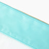 Tie Dye Clear Makeup Bag Cyan