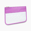 Tie Dye Clear Makeup Bag LightPurple