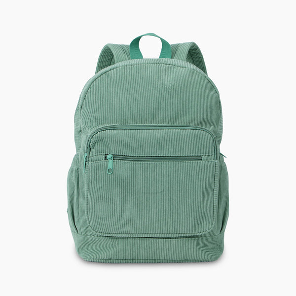 Mini Corduroy Backpack LightGreen