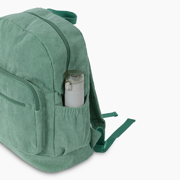 Mini Corduroy Backpack LightGreen