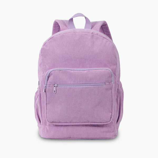 Mini Corduroy Backpack LightPurple