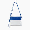 Transparent Handbag PVC Sling Bag Blue